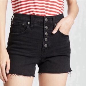 Madewell high rise denim shorts Sz 28
